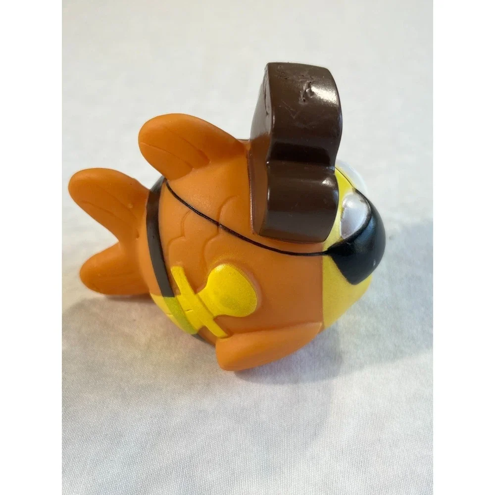 Goldfish Swim School Rubber Bath Pool Toys Lot of 3 Smile Makers‎ Bath Tub